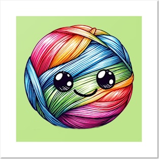 Cheerful Yarn Buddy! Posters and Art